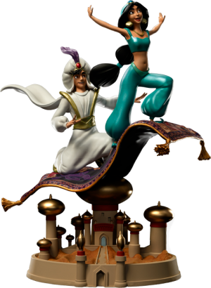 独特の上品 Aladdin The and Iron by Statue Scale Art 1:10 Jasmine SF・ファンタジー・ホラー