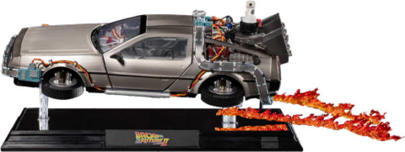 DeLorean Floating DX Collectible Figure by Beast Kingdom