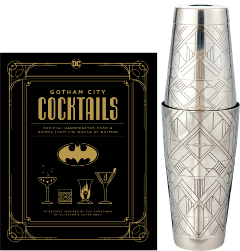 Gotham City Cocktails (Gift Set) Book by Insight Editions
