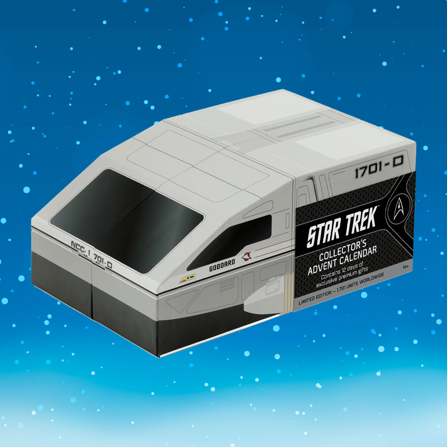 12 Days of Star Trek Advent Calendar Collectible Set by Insight