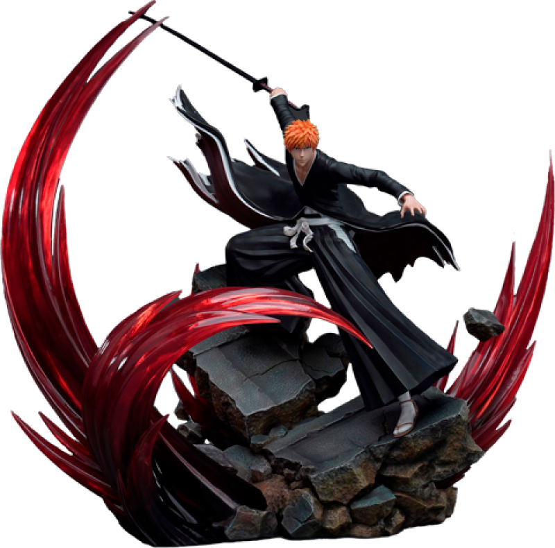 Ichigo Kurosaki Statues by HEX Collectibles