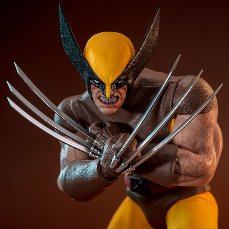 Sideshow ウルヴァリン モダンイエロー・コスチューム版 100438 Wolverine Sixth Scale Figure | Sideshow Collectibles