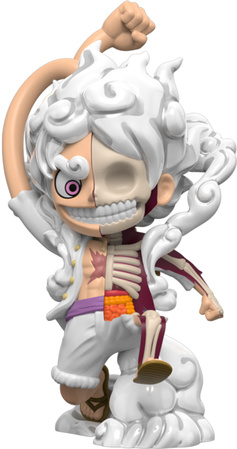 XXRAY Plus: Luffy (Gear 5 Edition) Collectible Figure by Mighty Jaxx