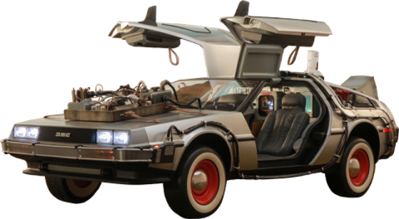 DeLorean Time Machine Sixth Scale Figure Accessory by Hot Toys