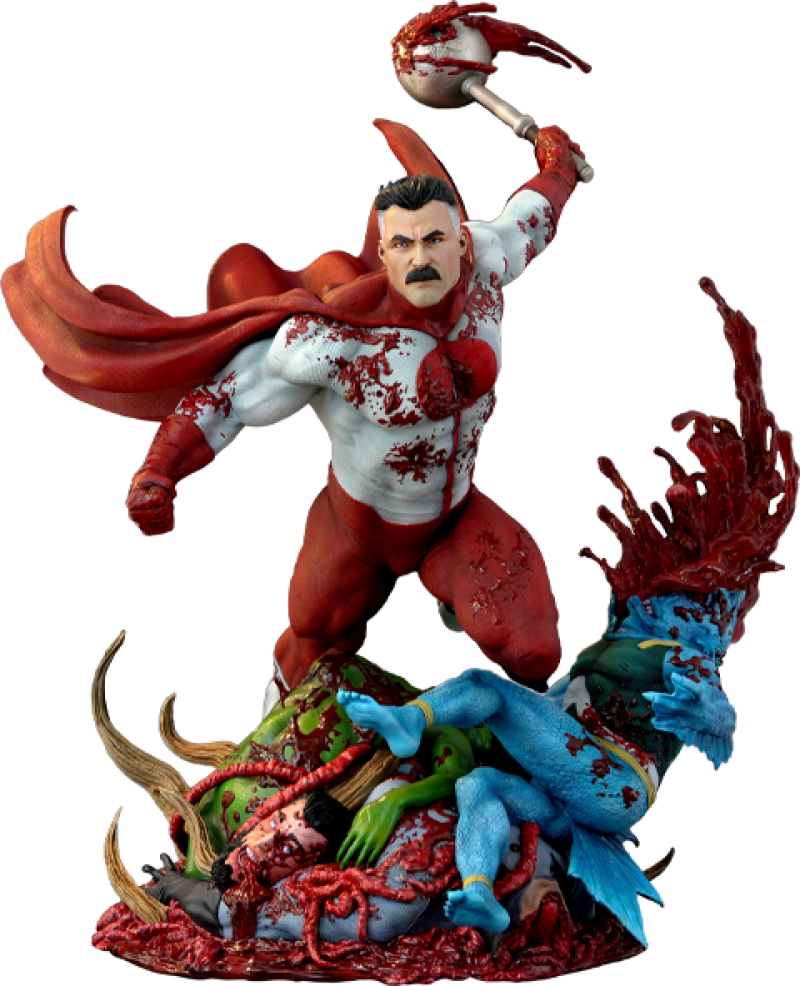 Omni-Man: The Ambush Diorama by Kinetiquettes