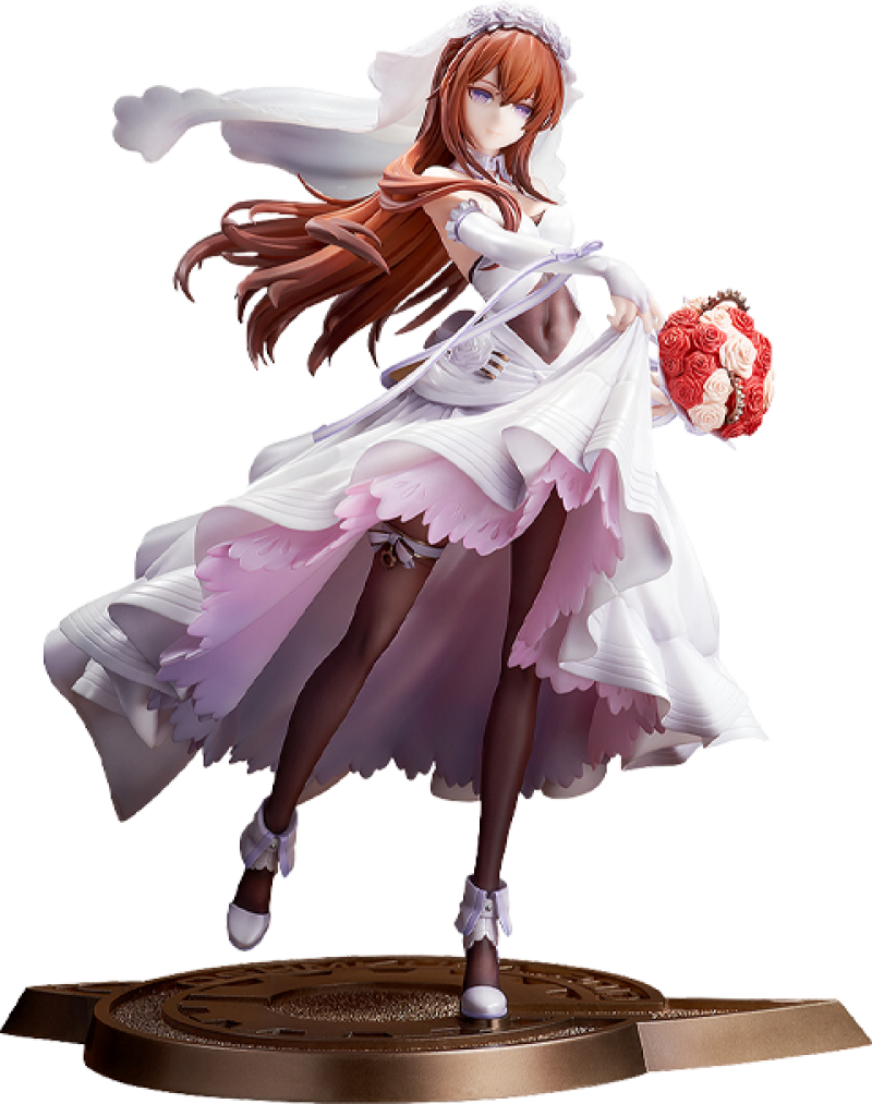 Kurisu Makise: Wedding Dress Version Collectible Figure by Good Smile Company
