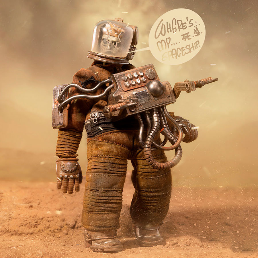 Zombie Astronaut by Damtoys | Sideshow Collectibles