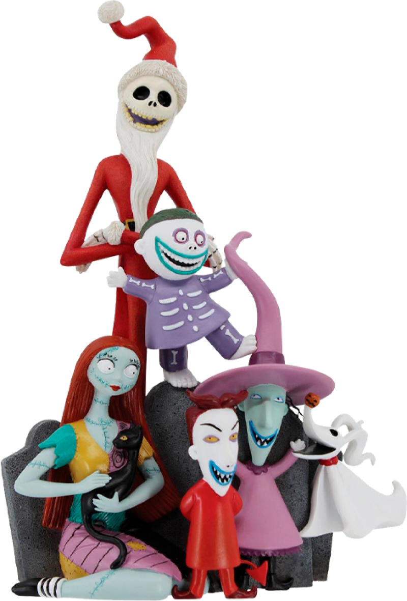 Nightmare Before Christmas Character Pyramid Figurine by Enesco, LLC