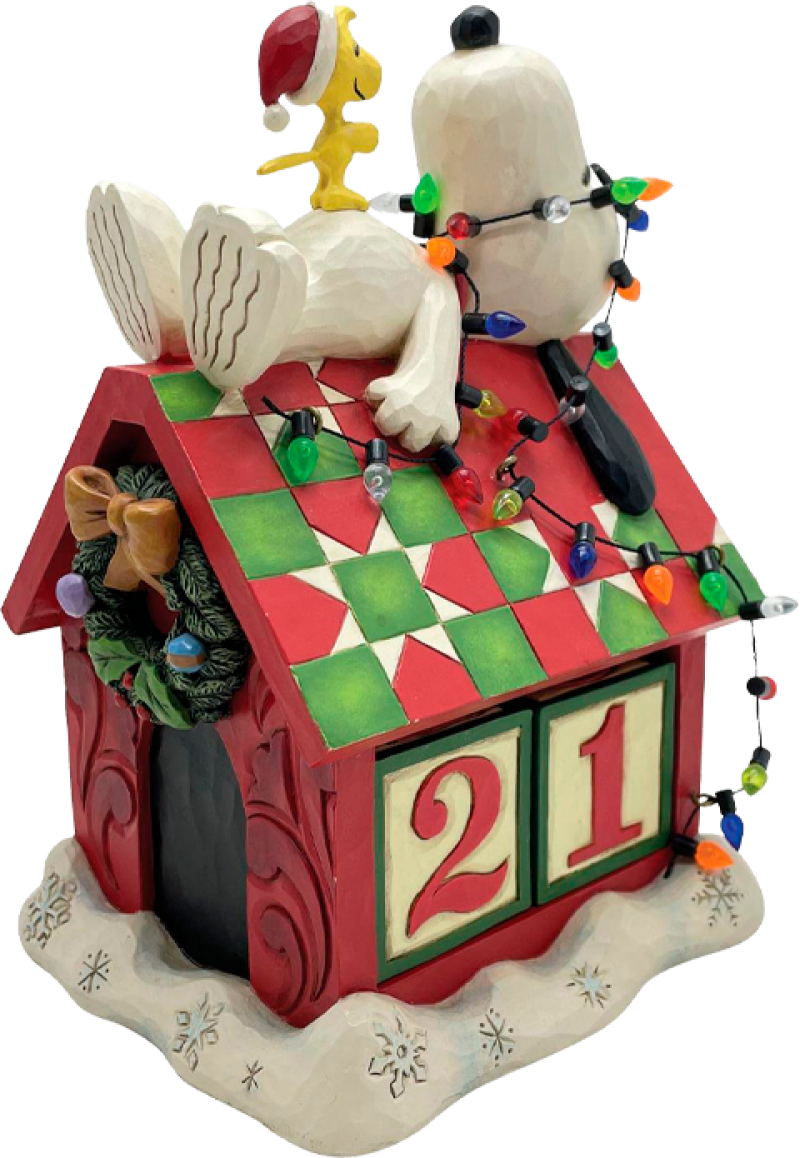 Snoopy’s Countdown Calendar Figurine by Enesco, LLC