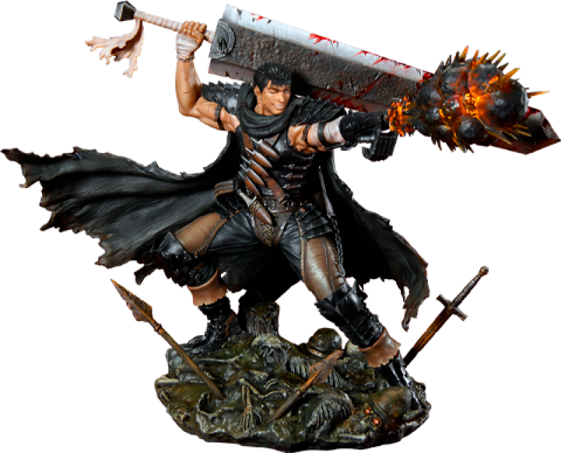 Guts (Black Swordsman Version) Collectible Figure by Medicos Entertainment