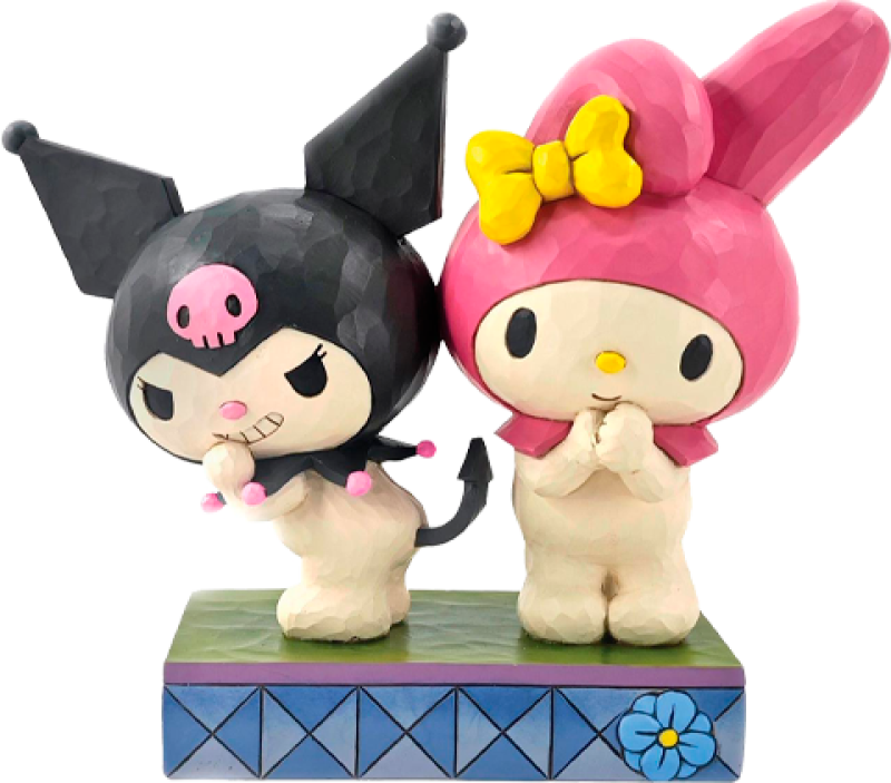 Kuromi and My Melody Figurine by Enesco, LLC