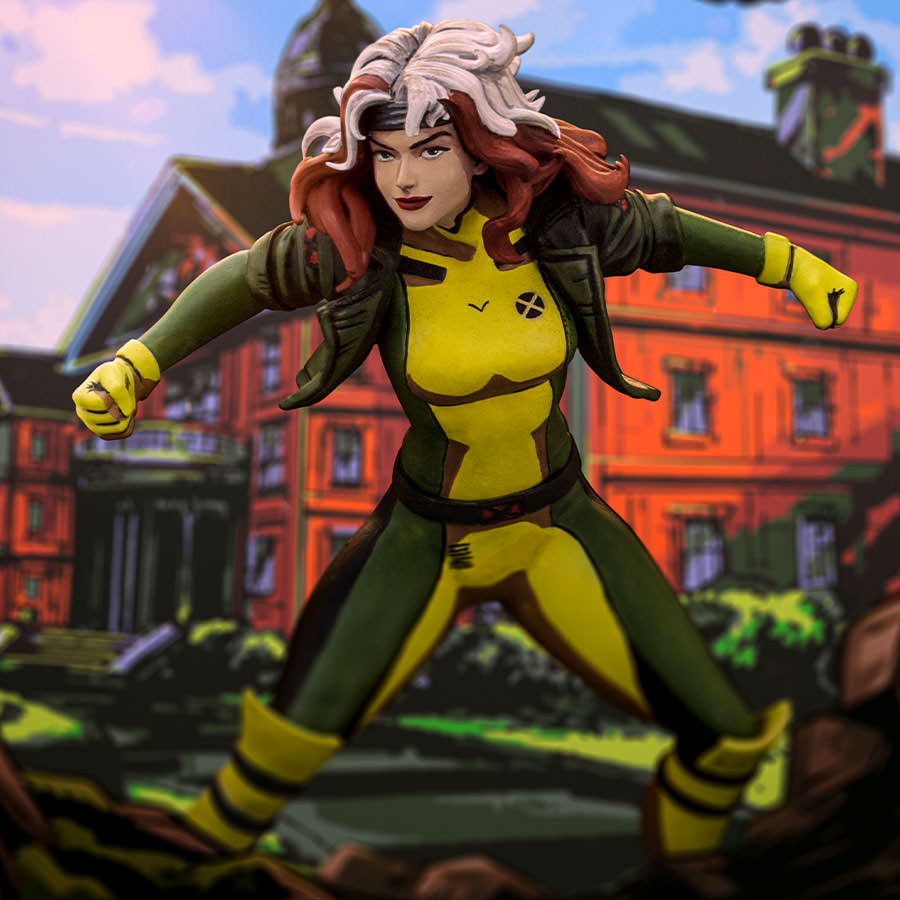 Rogue X-Men '97 Art Scale 1:10 Statue by Iron Studios