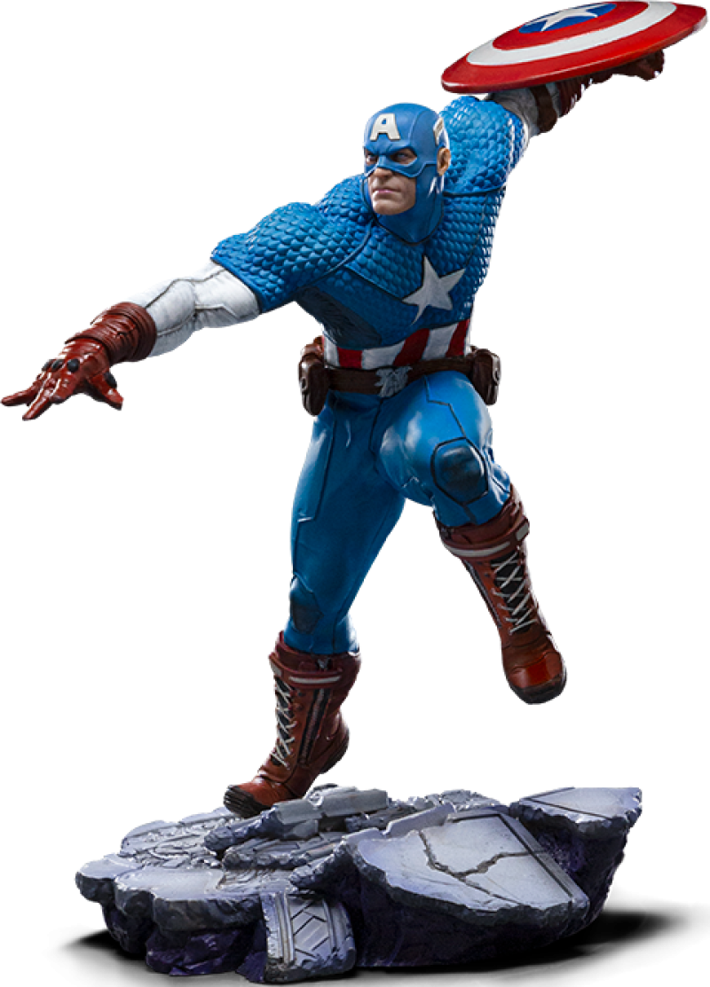 Captain America 1:10 Scale Statue by Iron Studios