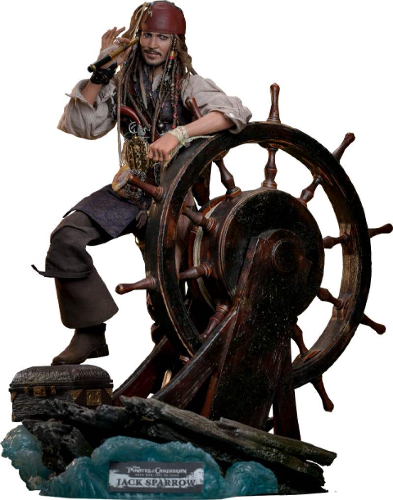 Jack Sparrow (Deluxe Version) Sixth Scale Figure by Hot Toys