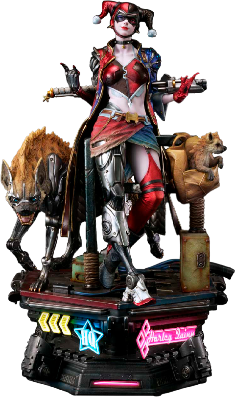 Cyberpunk Harley Quinn (Deluxe Bonus Version) Quarter Scale Statue by Prime 1 Studio