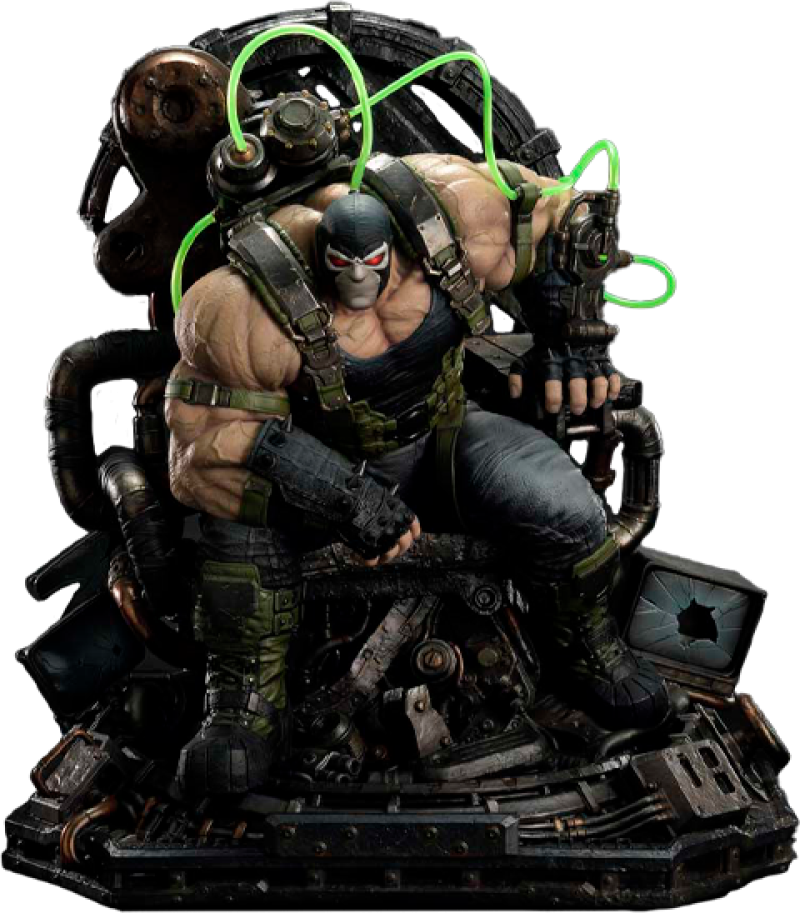 Bane on Throne Quarter Scale Statue by Prime 1 Studio
