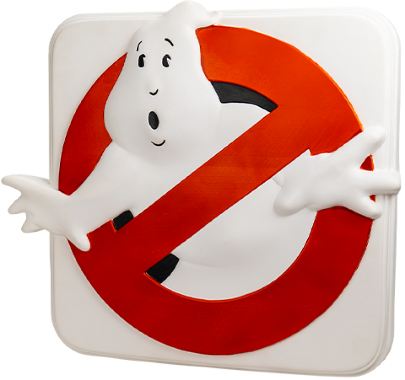 No Ghost Sign Wall Light by Trick or Treat Studios