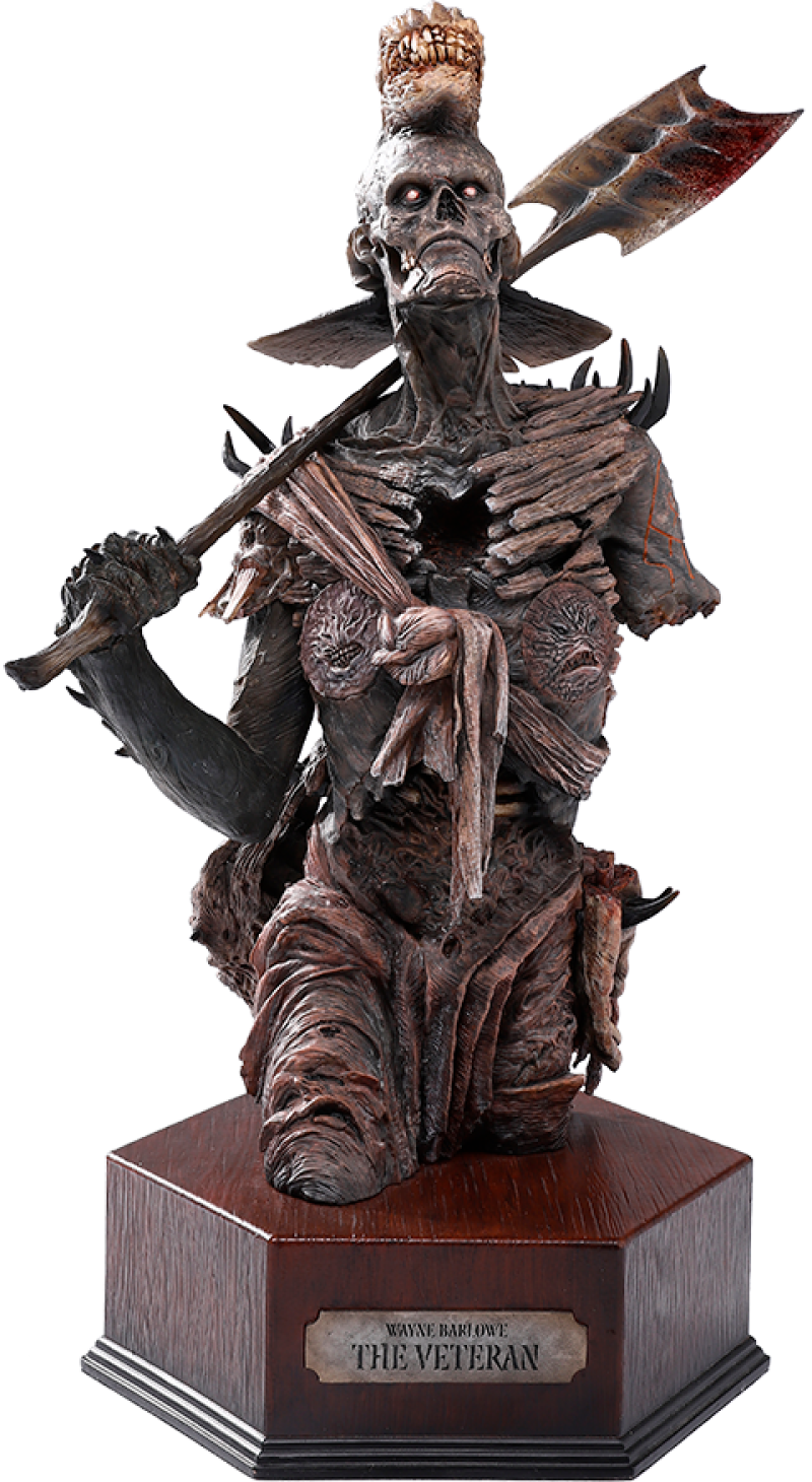 The Veteran (Flaming Cut Edition) Legendary Scale™ Bust by Zenpunk Collectibles