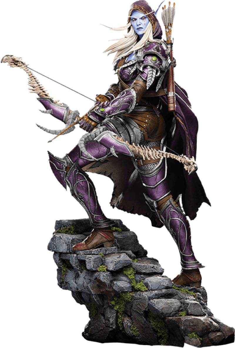 Sylvanas Statues by Activision Blizzard