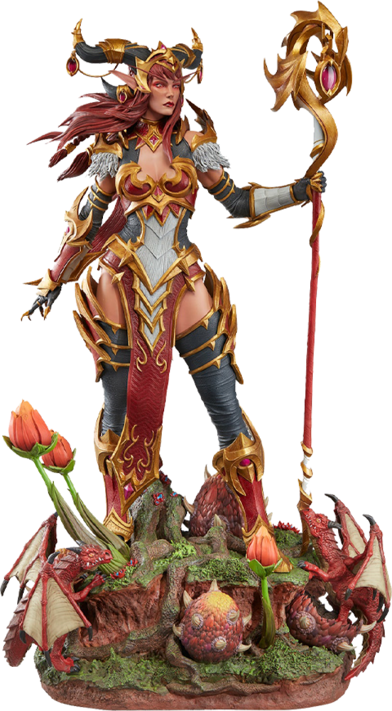 Alexstrasza Statues by Activision Blizzard
