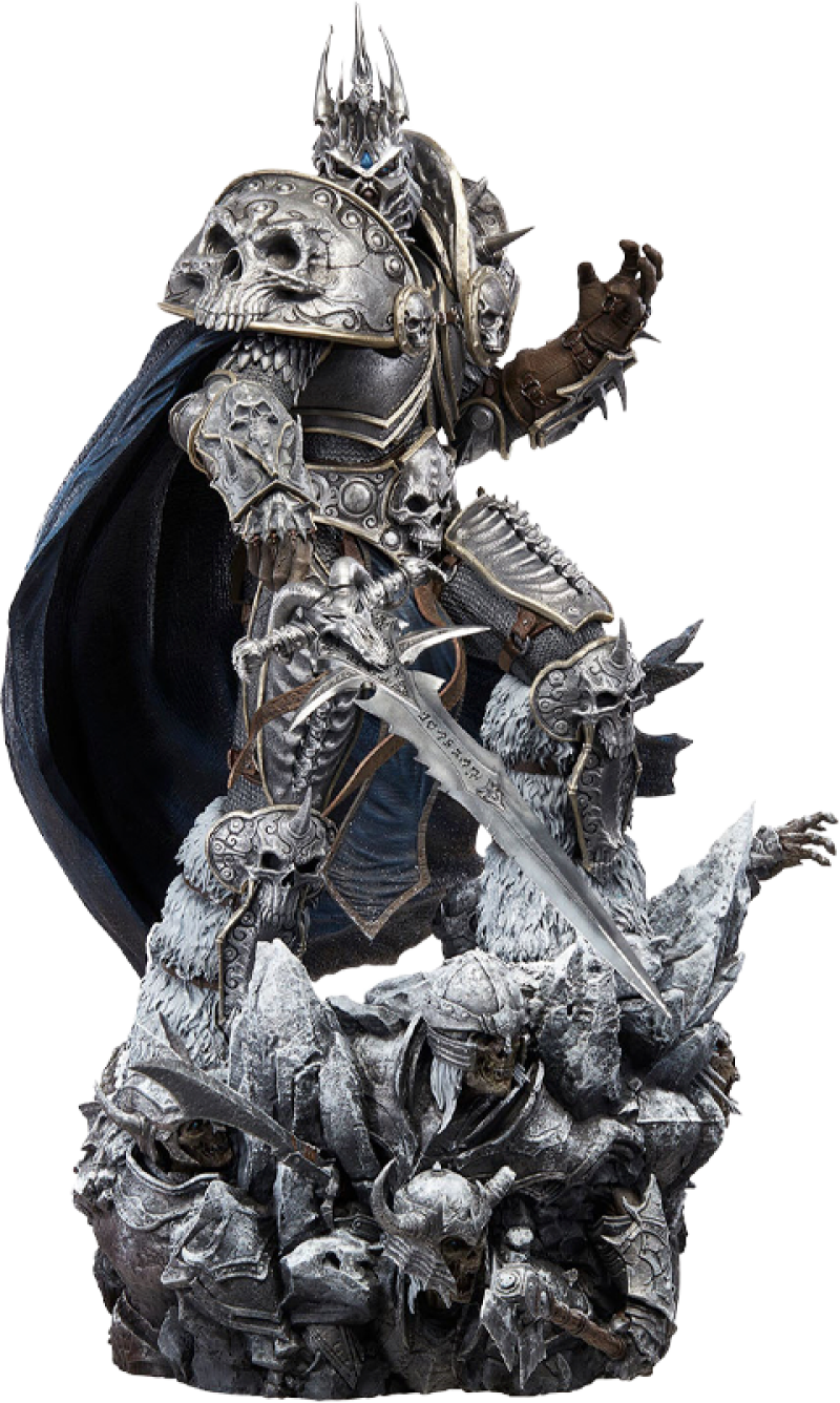 Lich King Arthas Menethil Statues by Activision Blizzard