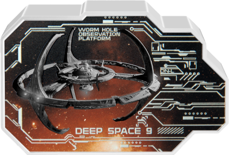 Deep Space 9 1oz Silver Coin Silver Collectible by Agoro