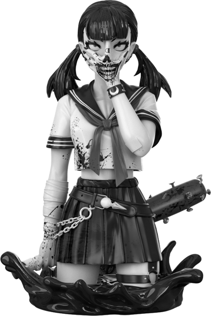 Death Stare Statues by Mighty Jaxx