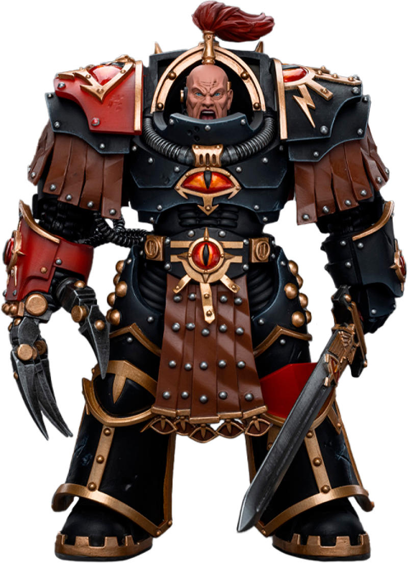 Ezekyle Abaddon First Captain of the XVIth Legion Action Figure by Joytoy