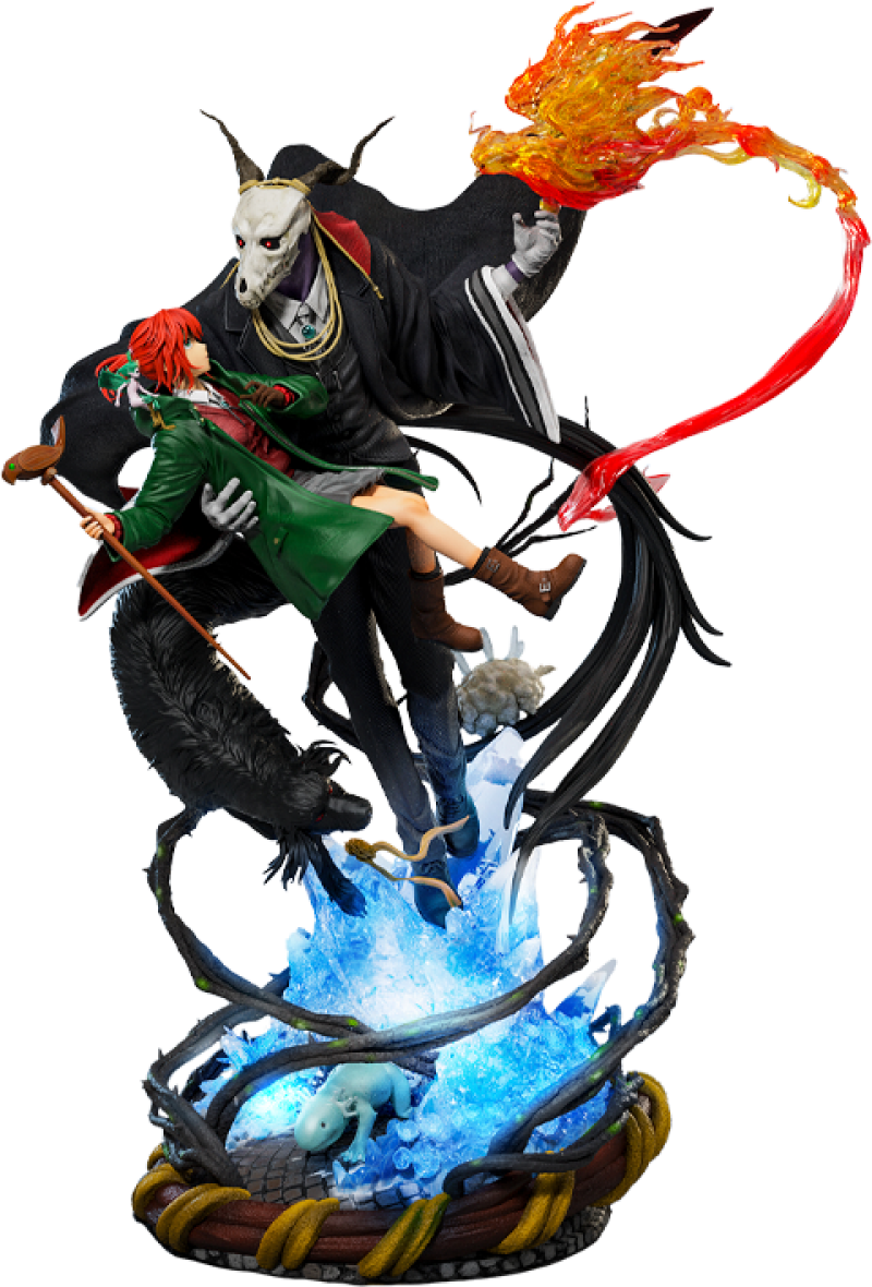 Chise and Elias Statues by Figurama Collectors