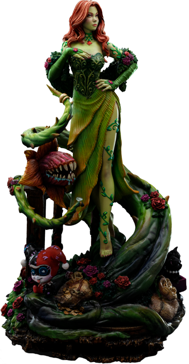 Poison Ivy (Gotham City Sirens) Deluxe 1:10 Scale Statue by Iron Studios