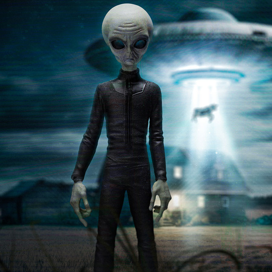 Alien Grey Art Scale 1:10 Scale Statue by Iron Studios