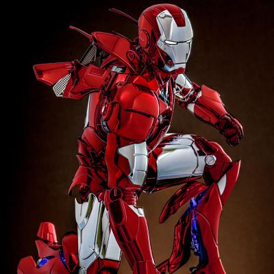 Iron Man Mark III (Red & Chrome Version) Sixth Scale Figure