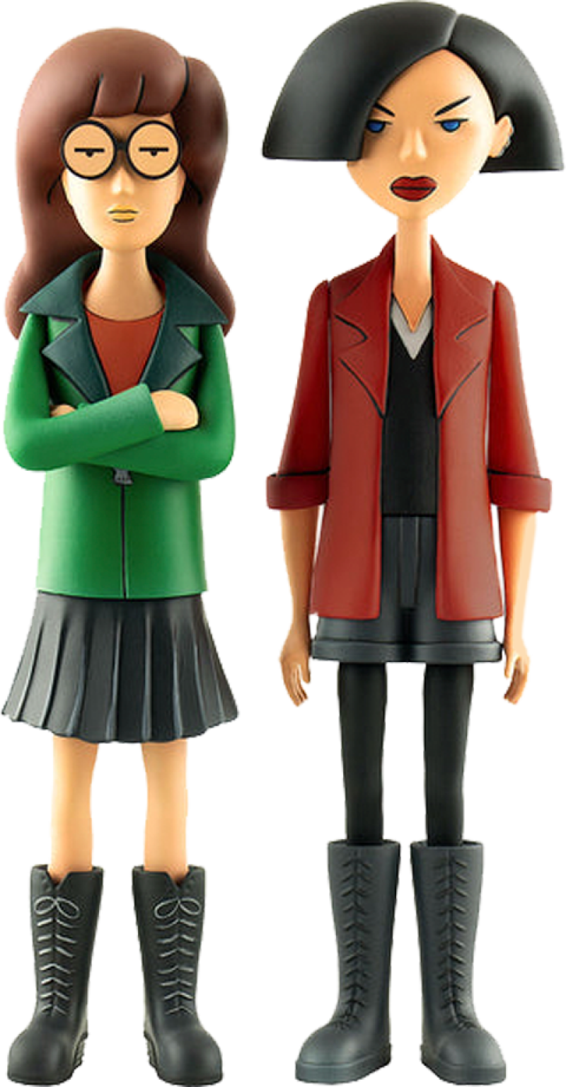 Daria and Jane Collectible Figure by Mondo