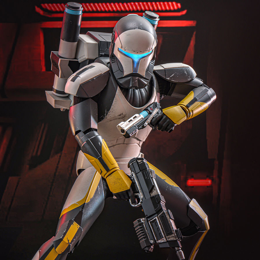 特撮 Star Wars Scorch Republic Commando Clone Commando Scorch™ Sixth Scale Figure by Hot Toys