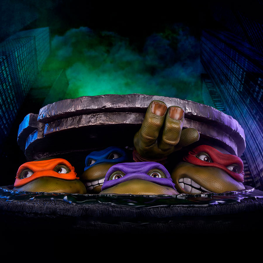 TMNT - Underground Diorama by PCS | Sideshow Collectibles