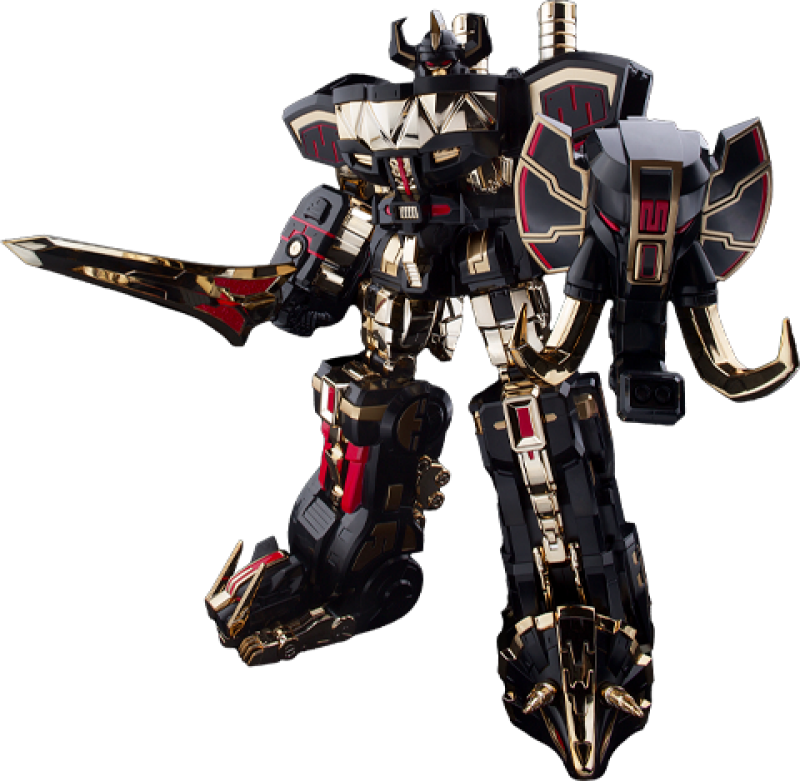 Megazord (Black Limited Ver.) Model Kit by Flame Toys