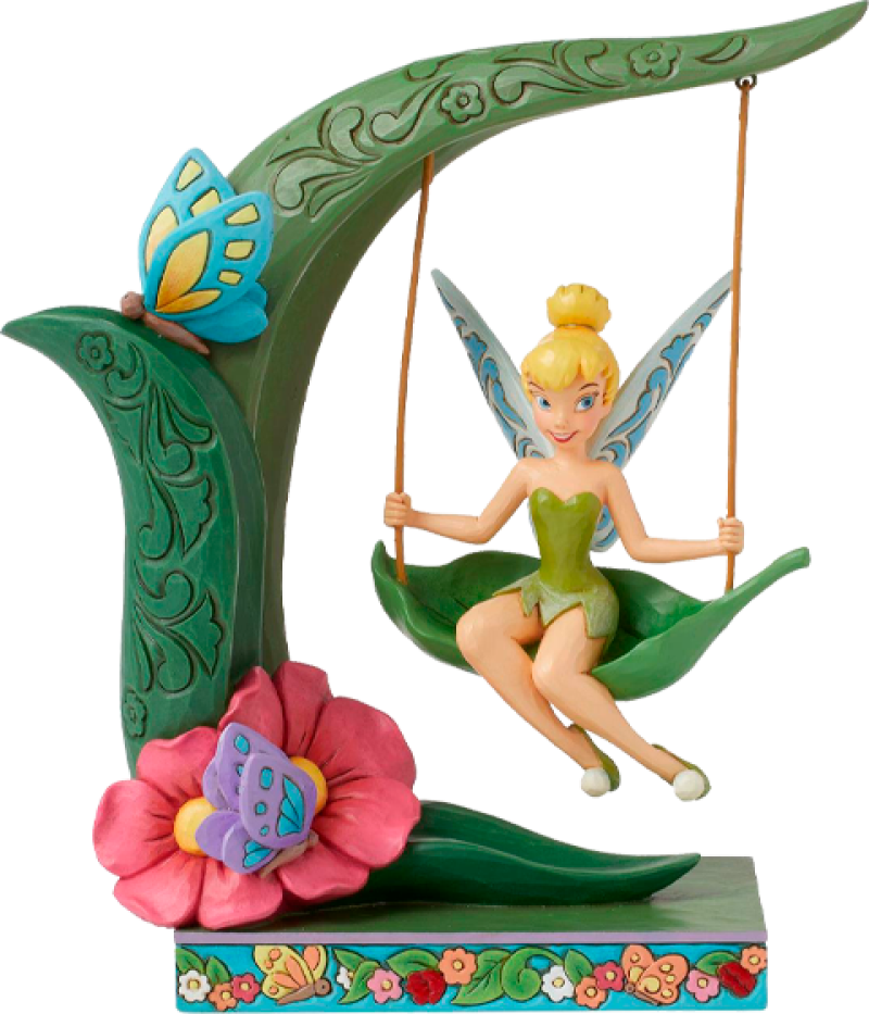 Tink Spring Swing Figurine by Enesco, LLC