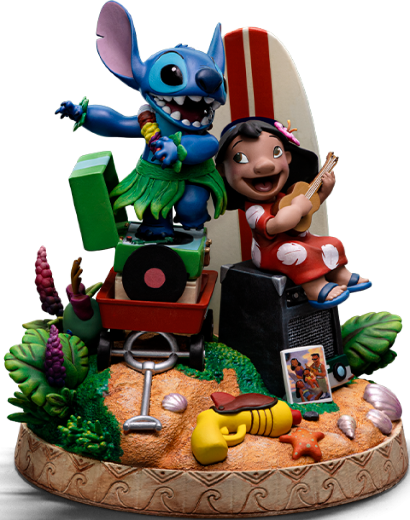 Lilo & Stitch Deluxe 1:10 Scale Statue by Iron Studios