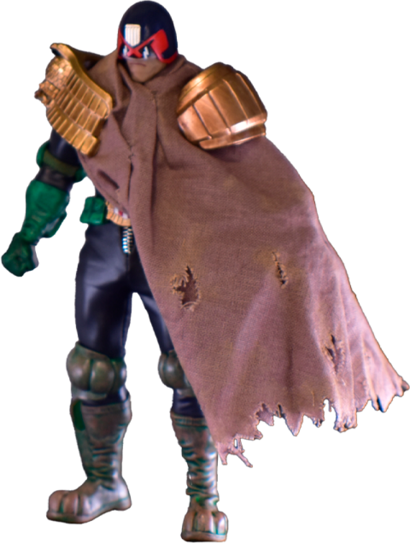 Cursed Earth Judge Dredd Action Figure by Hiya Toys