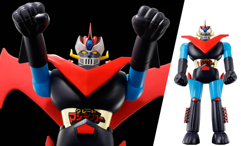 TAMASHII NATIONS S.H. Figuarts Jumbo Machinder Grande Mazinger, Action Figure 60 Cm, Con Accessori E Missili, Da Collezione