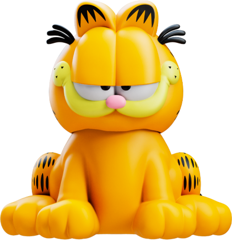 Garfield Gigantic Collectible Figure by Boss Fight Studio