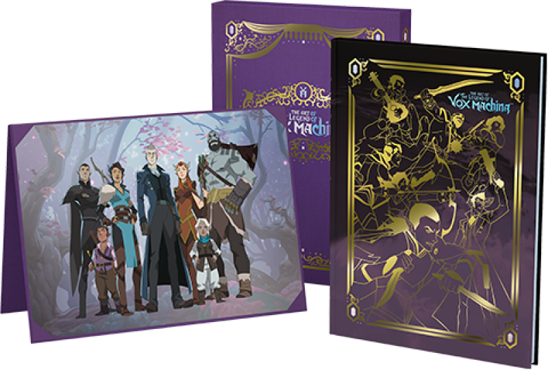 The Art of The Legend of Vox Machina (Deluxe Edition) Book by Dark Horse Comics