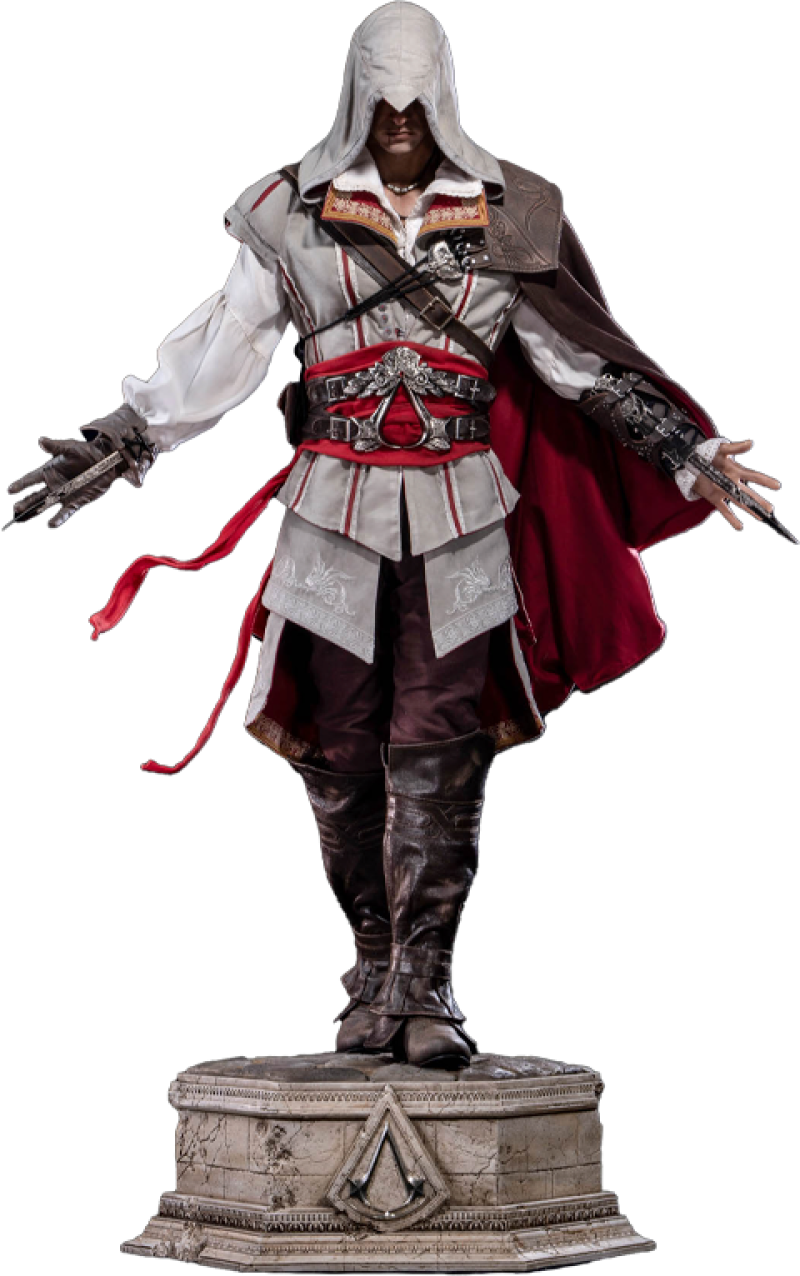 Ezio Auditore Statues by PureArts