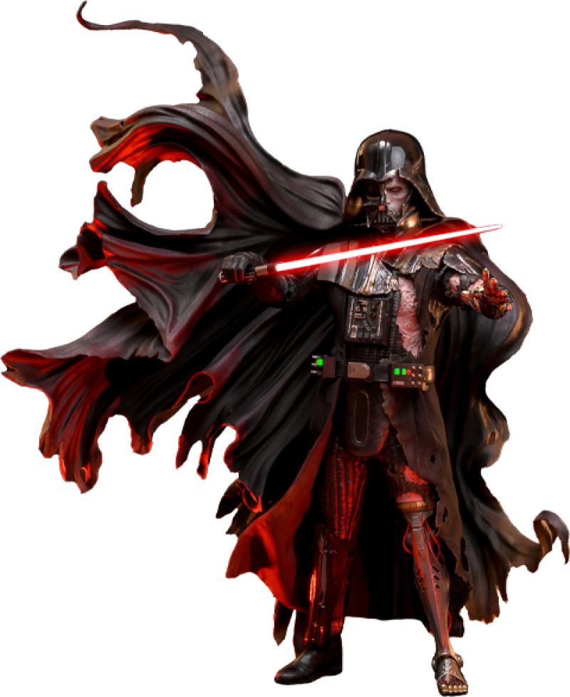 Darth Vader™ (Battle Damaged) (Deluxe Version) Sixth Scale Figure by Hot Toys