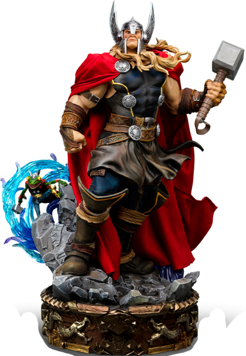 Thor Unleashed Quarter Scale Statue by Iron Studios