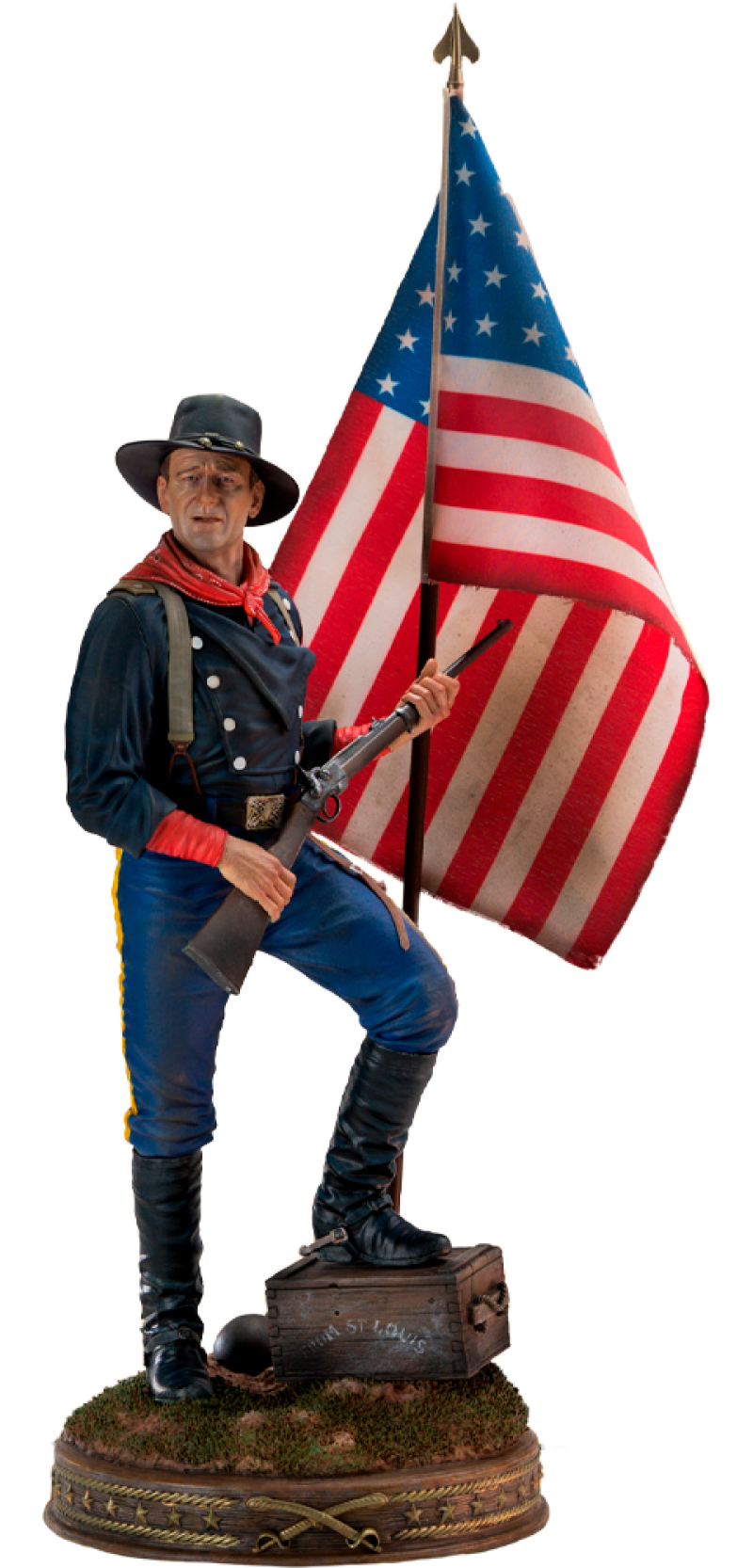 John Wayne (Civil War 1863) Statues by Infinite Statue