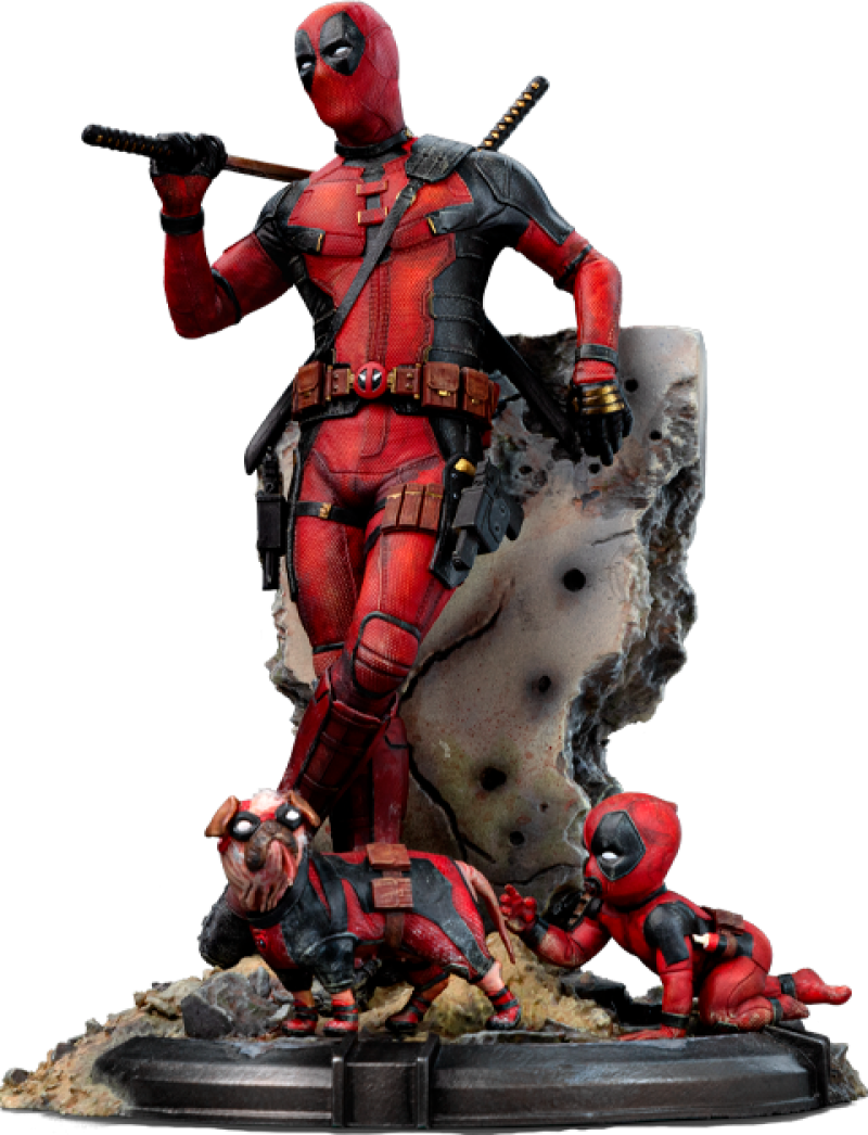 Deadpool 1:10 Scale Statue by Iron Studios
