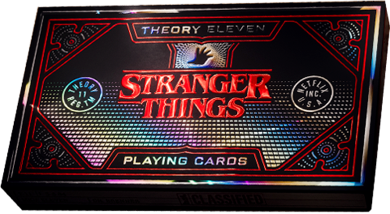 Stranger Things Box Playing Cards by theory11