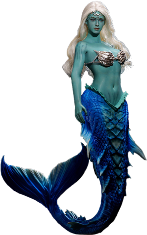 Mermaid Sharleze (Blue Skin Ver.) 1/6 Scale Figure
