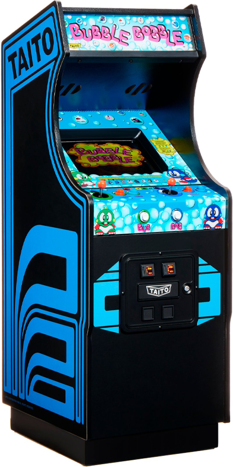Bubble Bobble Quarter Arcade Scaled Replica by Numskull